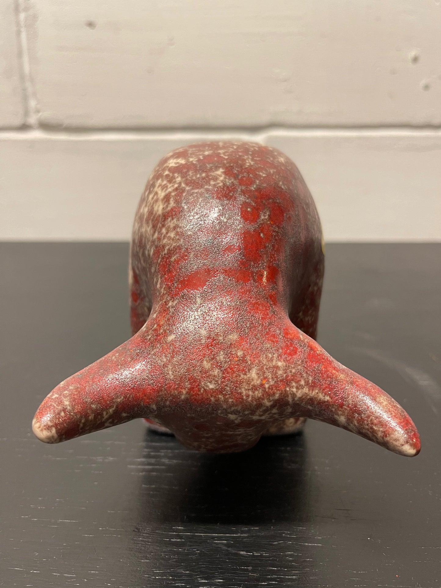 Otto Keramik Ceramic Bull West German Pottery Fat Lava