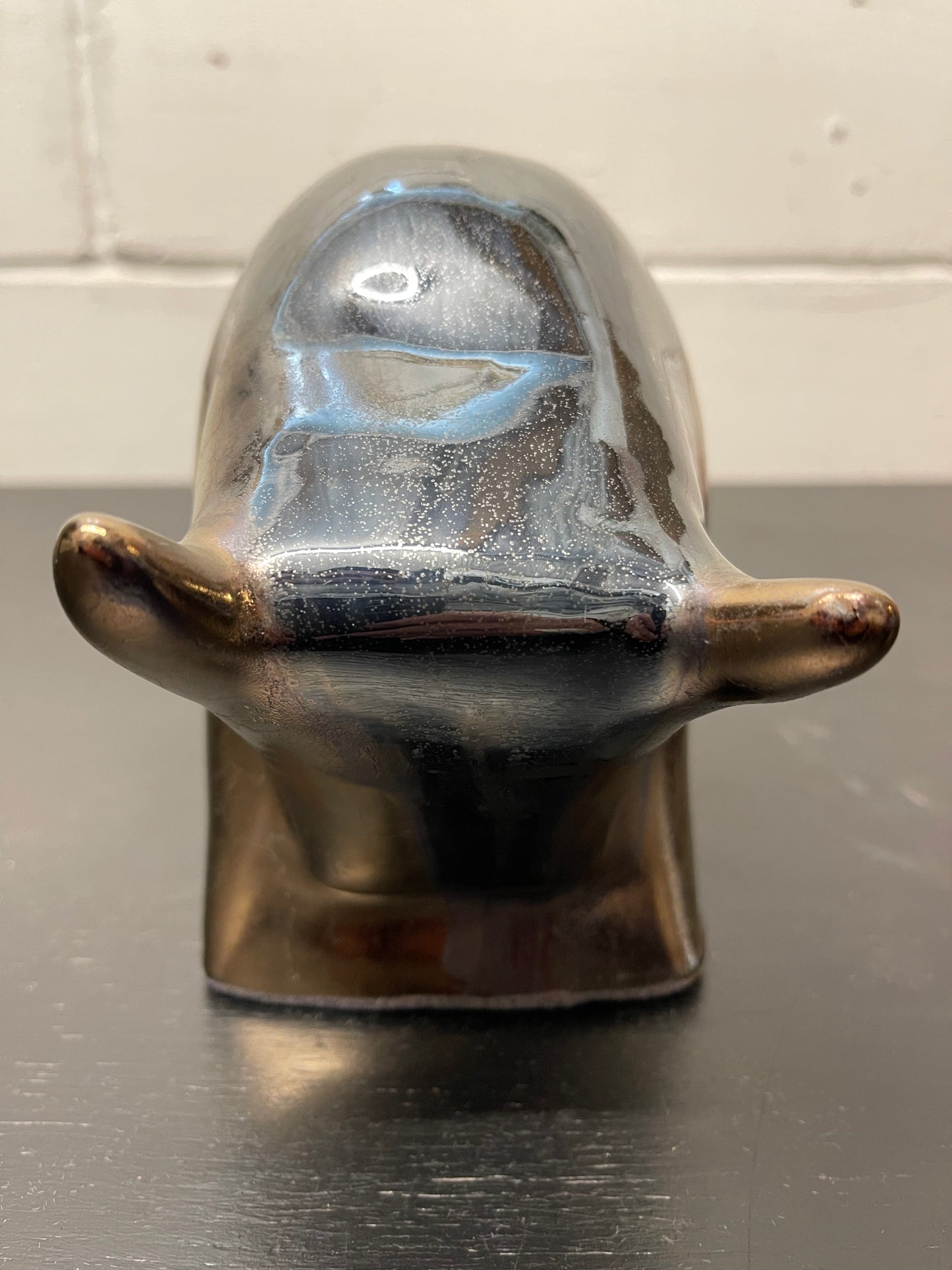 Otto Keramik Ceramic Bull West German Pottery Fat Lava