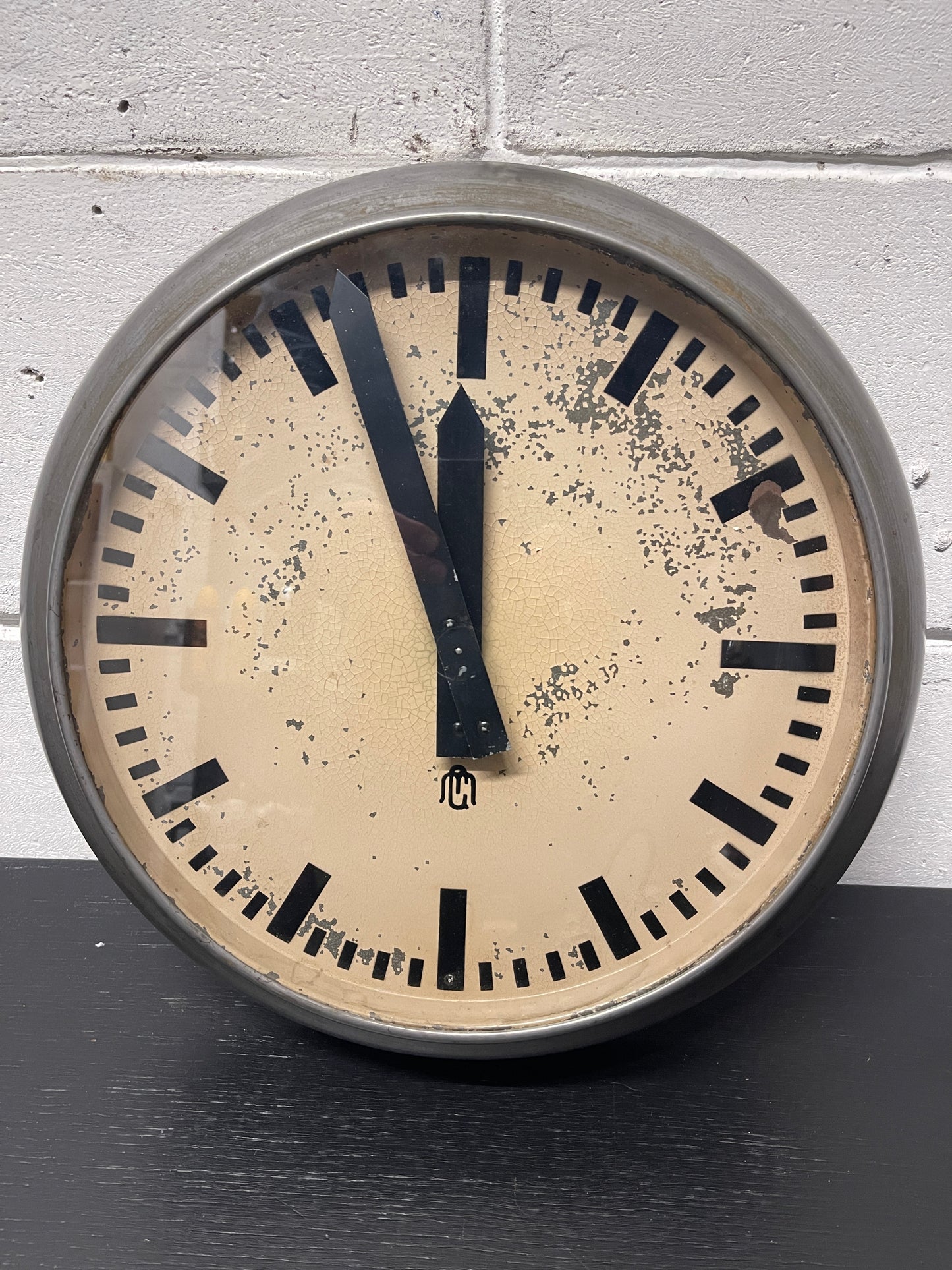 Early 1930s Swiss Railway Clock By GM