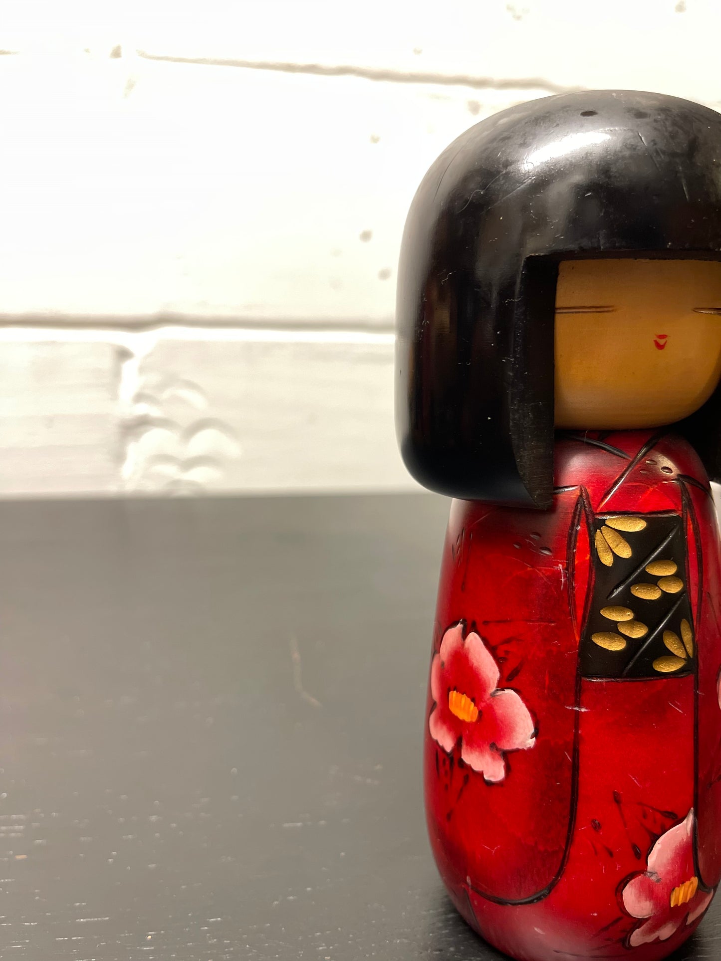 Vintage Japanese Gumma Kokeshi Doll By Masae Fujikawa