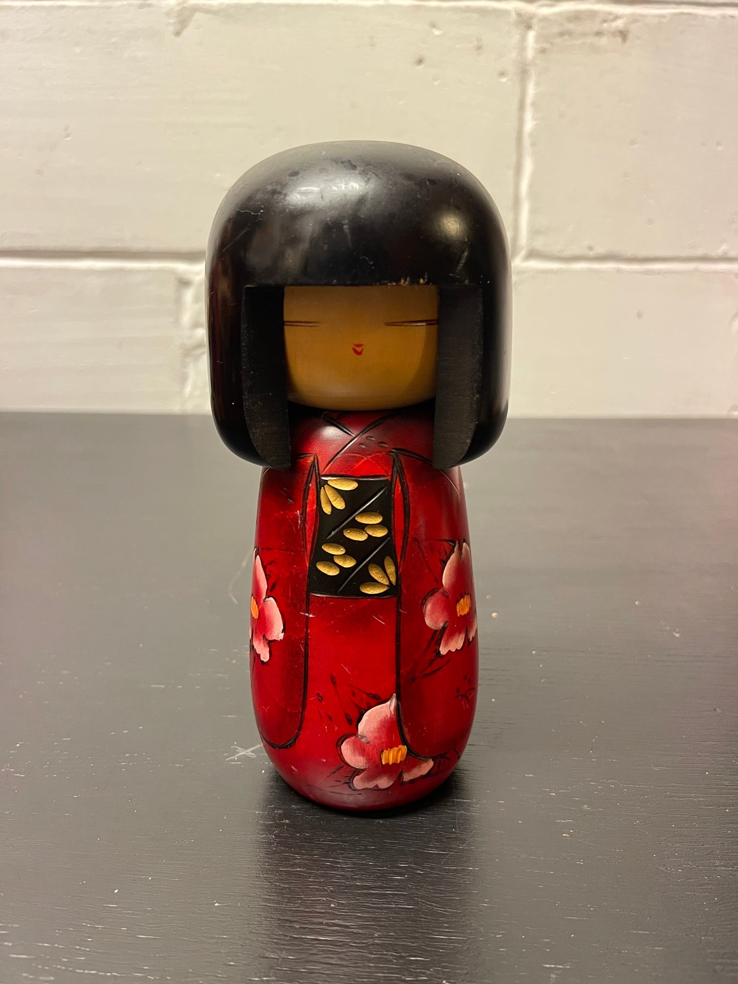 Vintage Japanese Gumma Kokeshi Doll By Masae Fujikawa