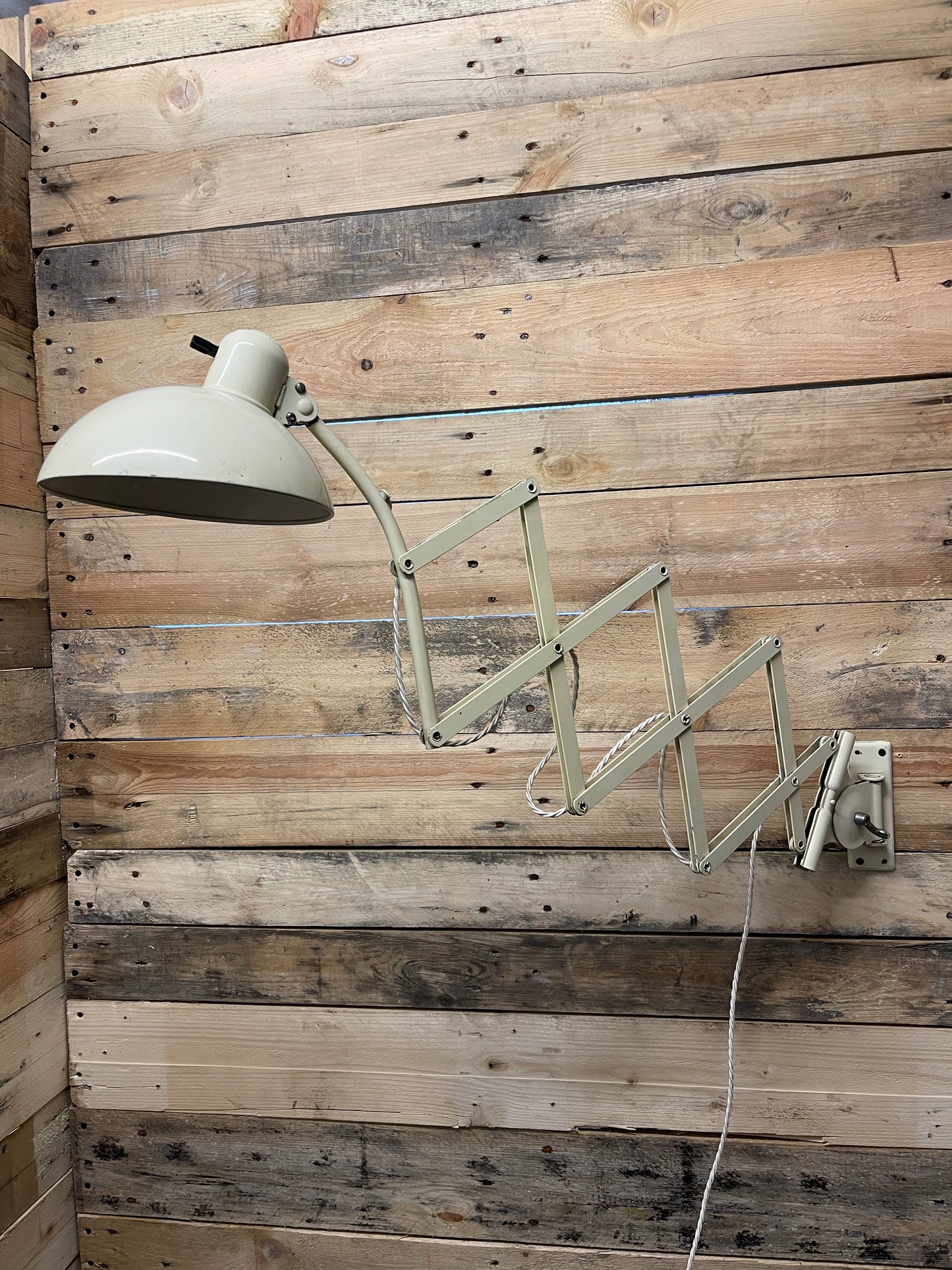 1950s Kaiser Idell Model 6614 Super Scissor Lamp