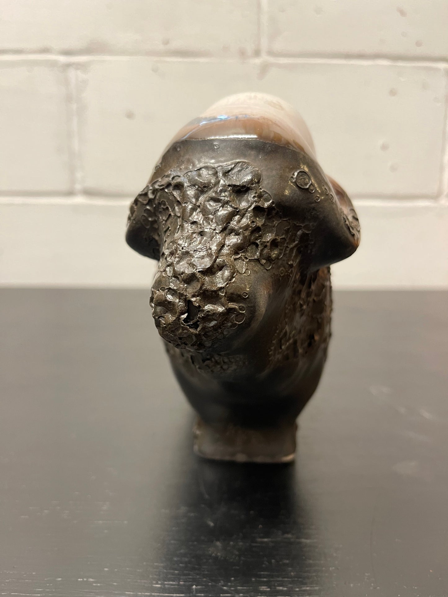 Otto Keramik Ceramic Buffalo West German Pottery Fat Lava