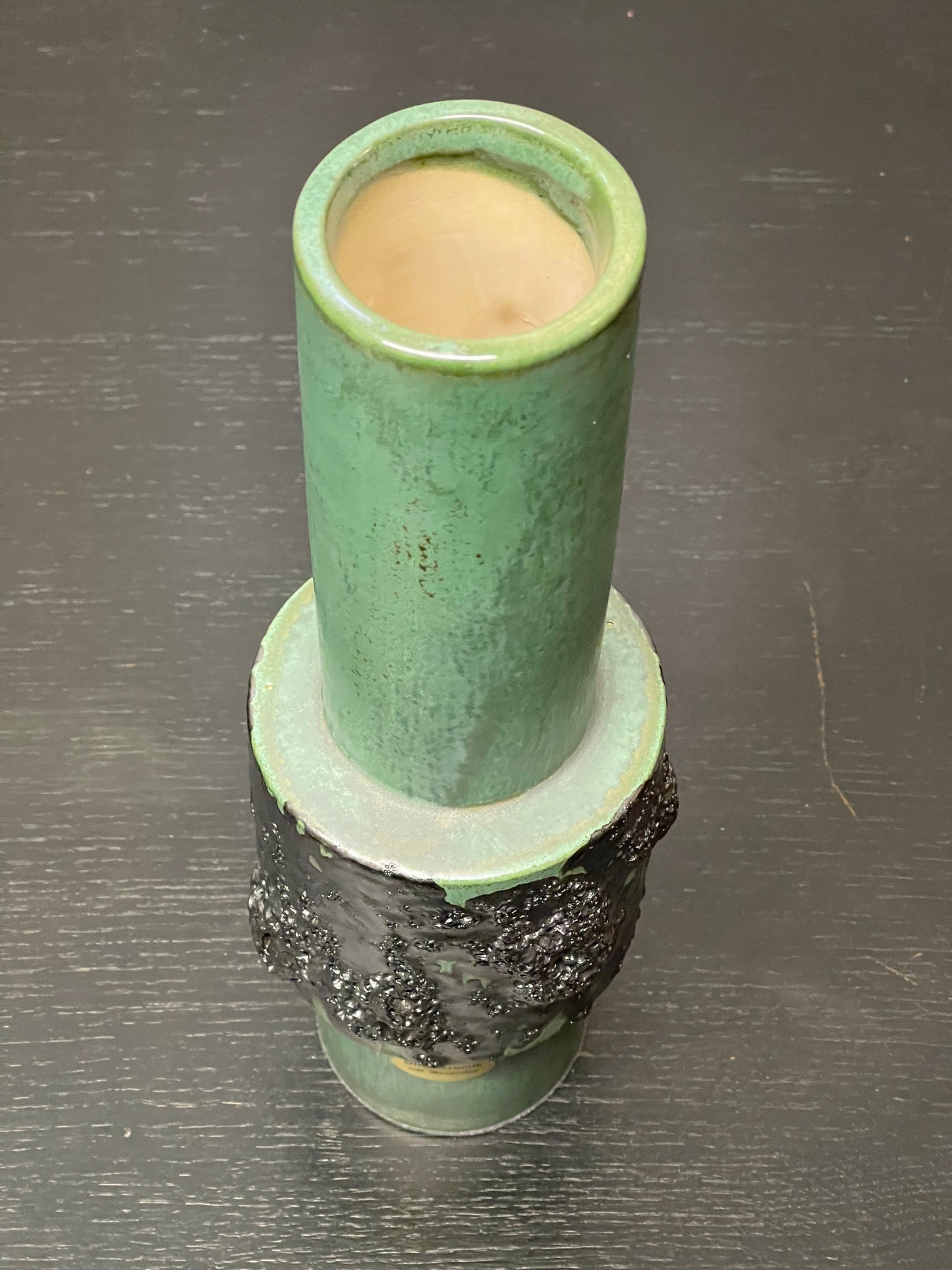 Otto Keramik Ceramic Fat Lava Vase West German Pottery