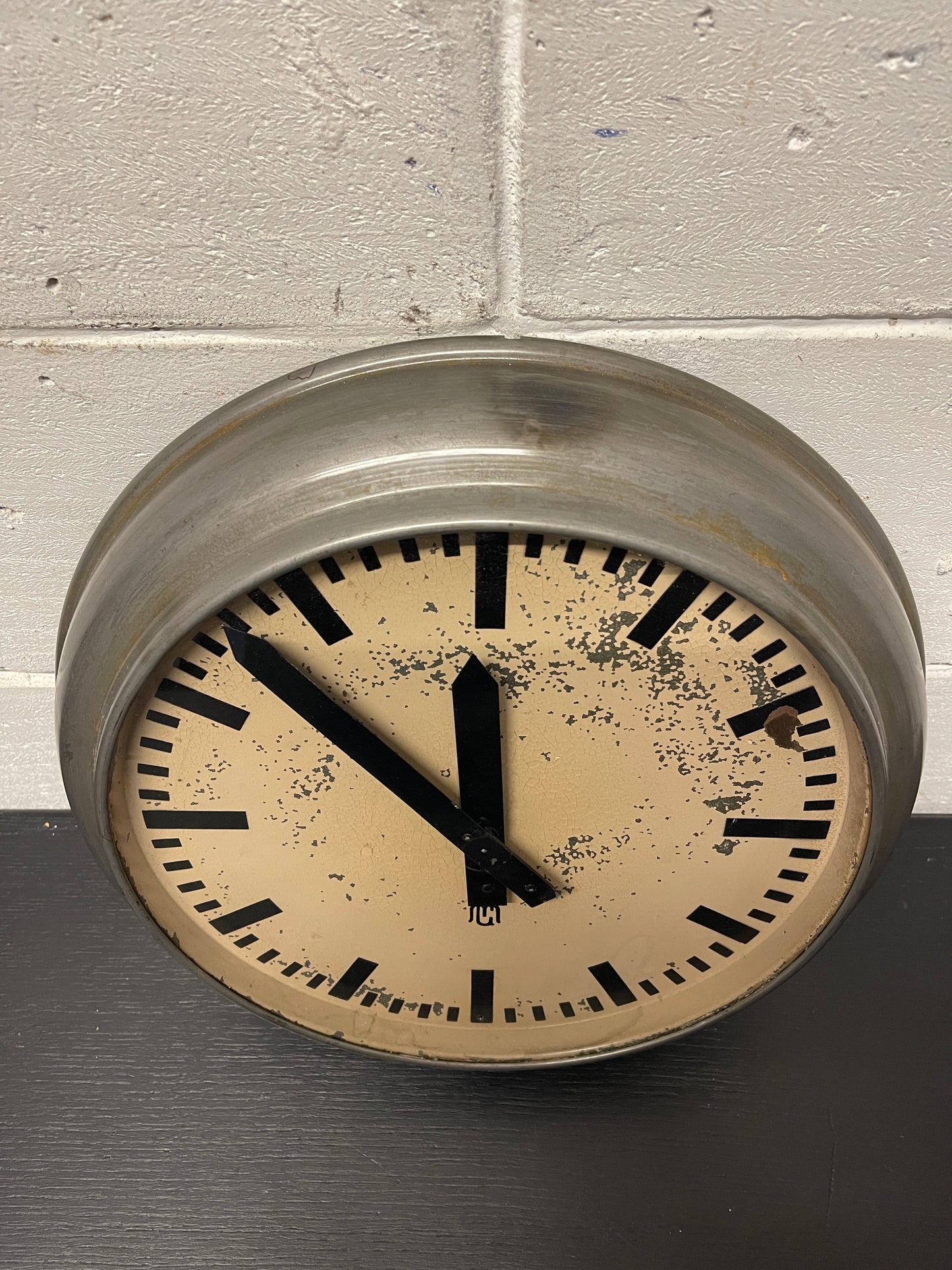 Early 1930s Swiss Railway Clock By GM