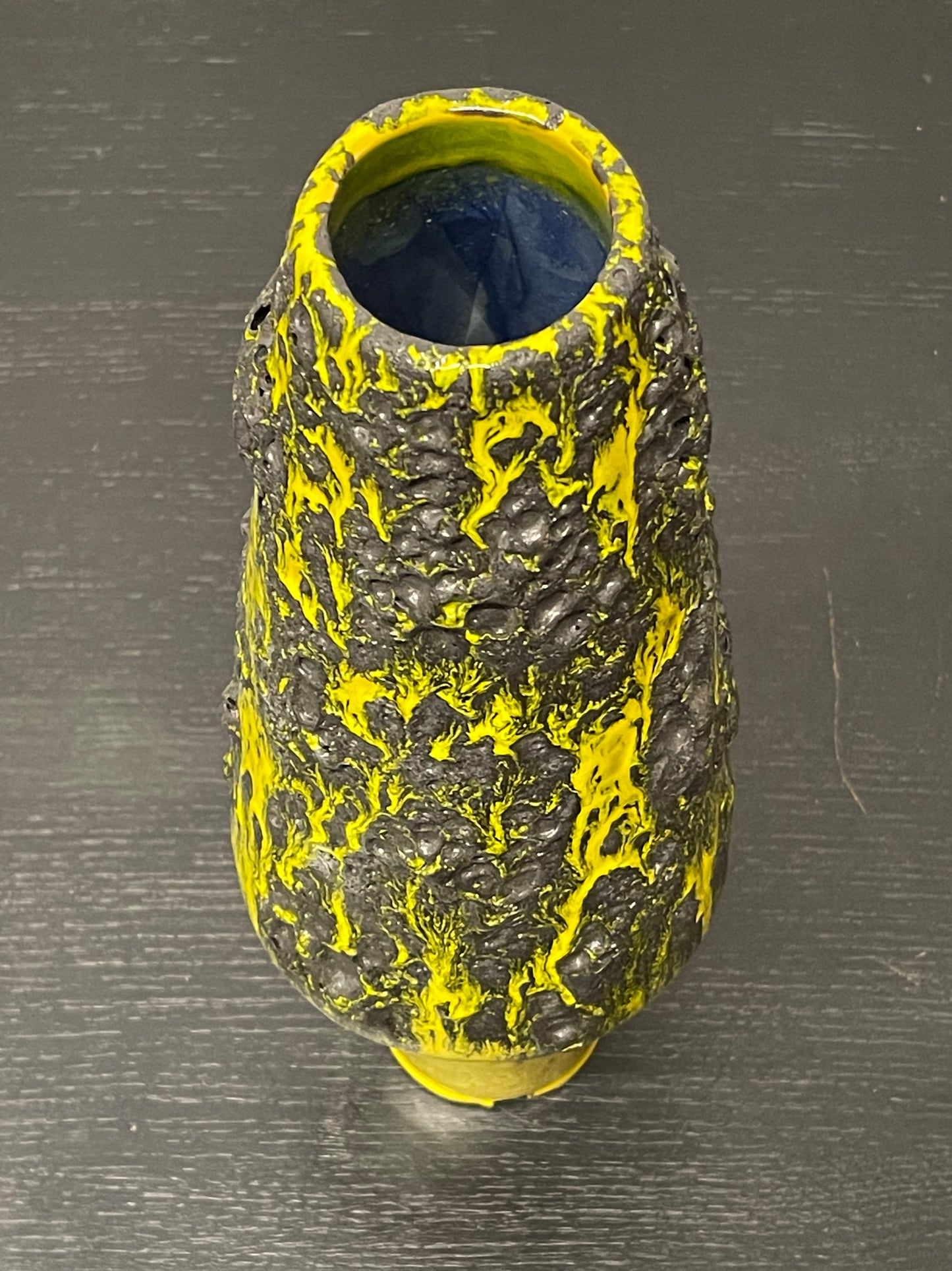 Otto Keramik Ceramic Fat Lava Vase West German Pottery