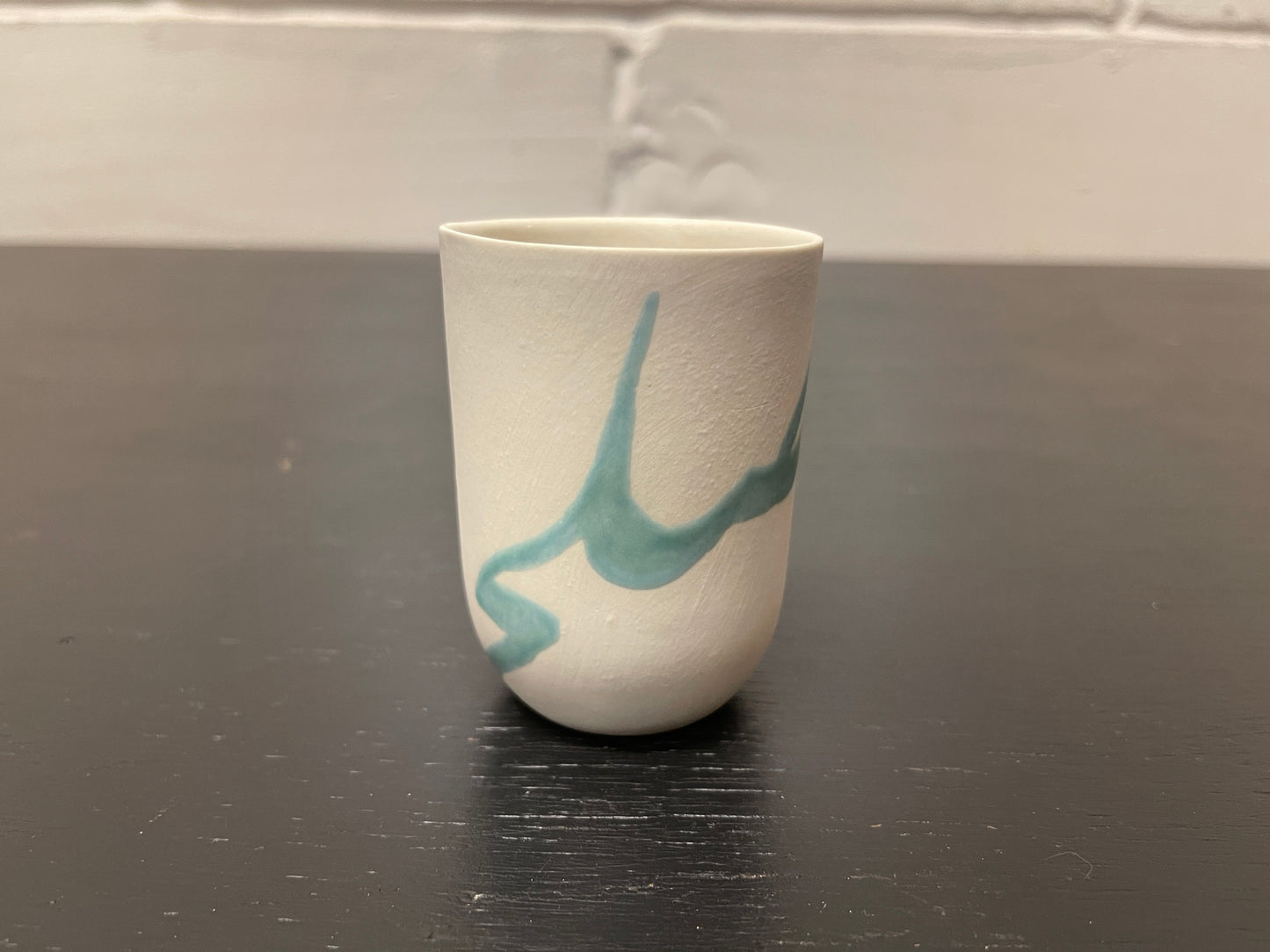 Hand Made Turkish Coffee / Espresso Cups By Renowned Design Ceramicist Saliha Kartal