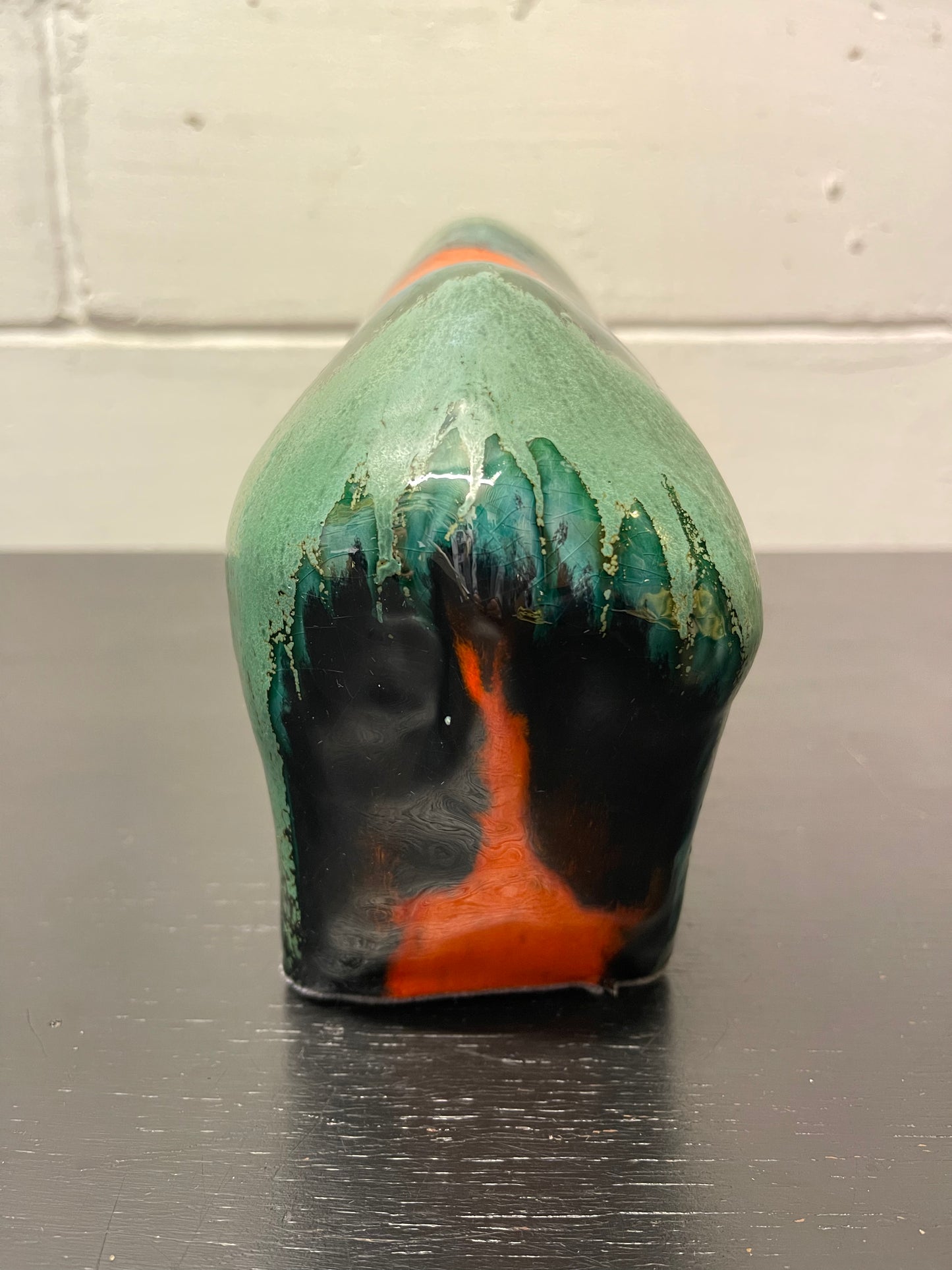 Exclusive Otto Keramik Ceramic Rhino West German Pottery Fat Lava