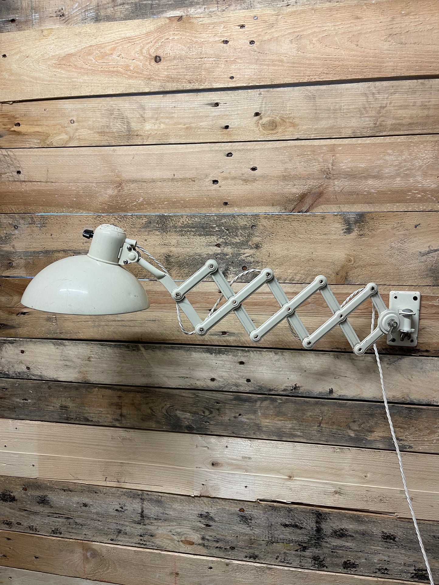 1950s Kaiser Idell Model 6718 Scissor Lamp