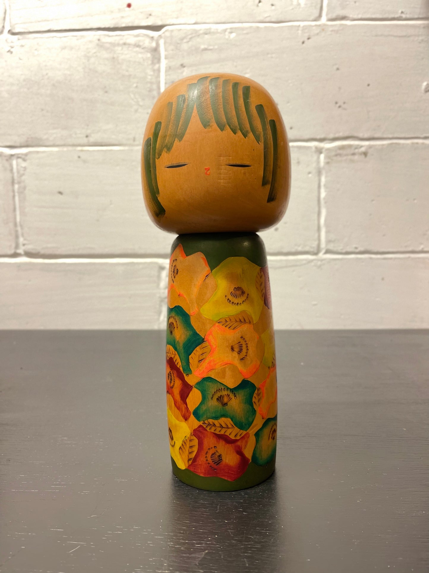 Exclusive Vintage Creative Japanese Kokeshi Doll By Issetsu Kuribayashi