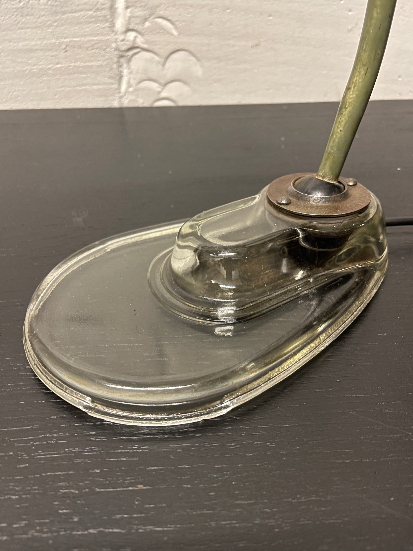 1940s Glass Base Model 1115 Table Lamp By Marianne Brandt For Kandem
