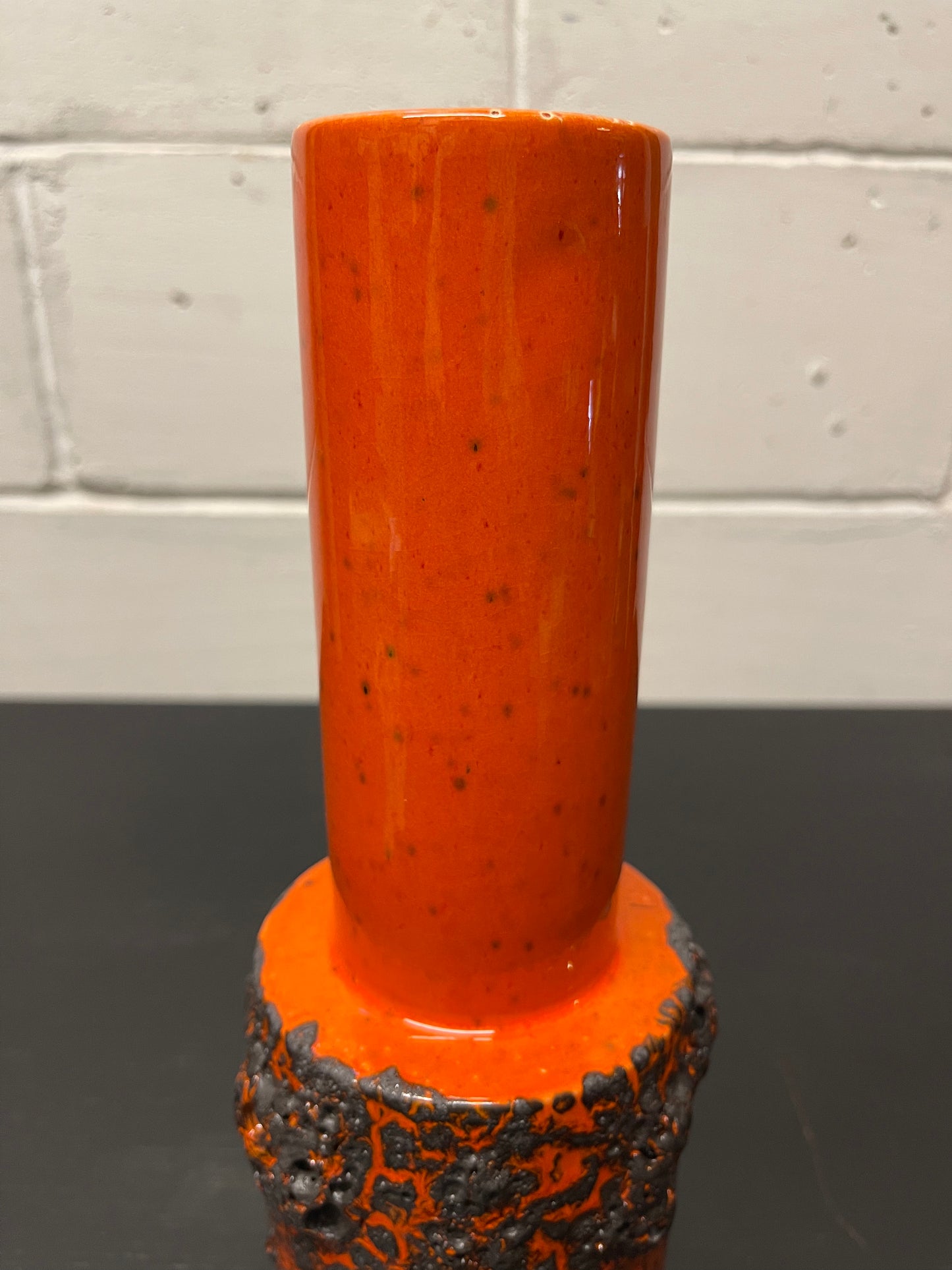 Otto Keramik Ceramic Fat Lava Vase West German Pottery