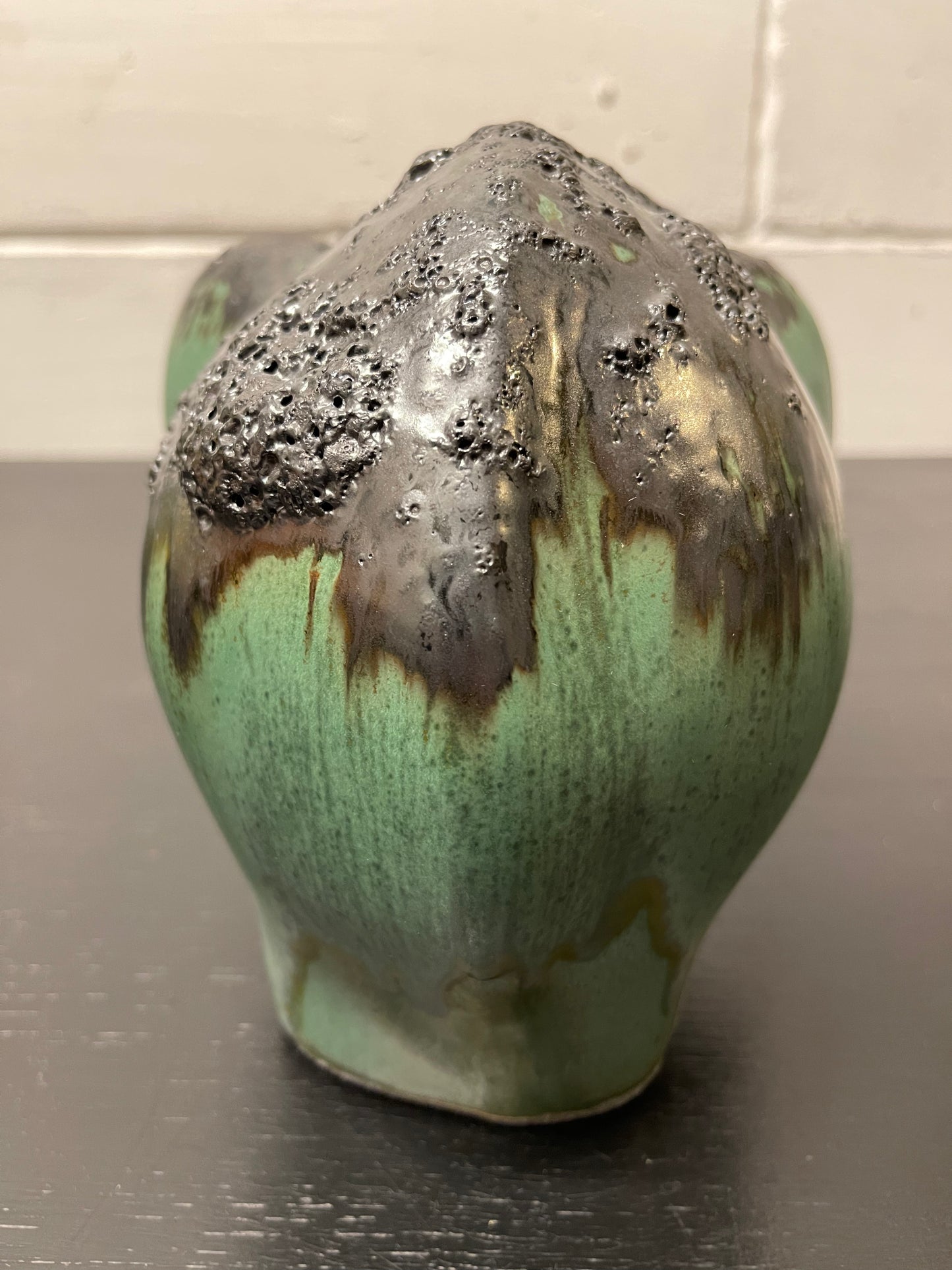 Otto Keramik Ceramic Elephant West German Pottery Fat Lava