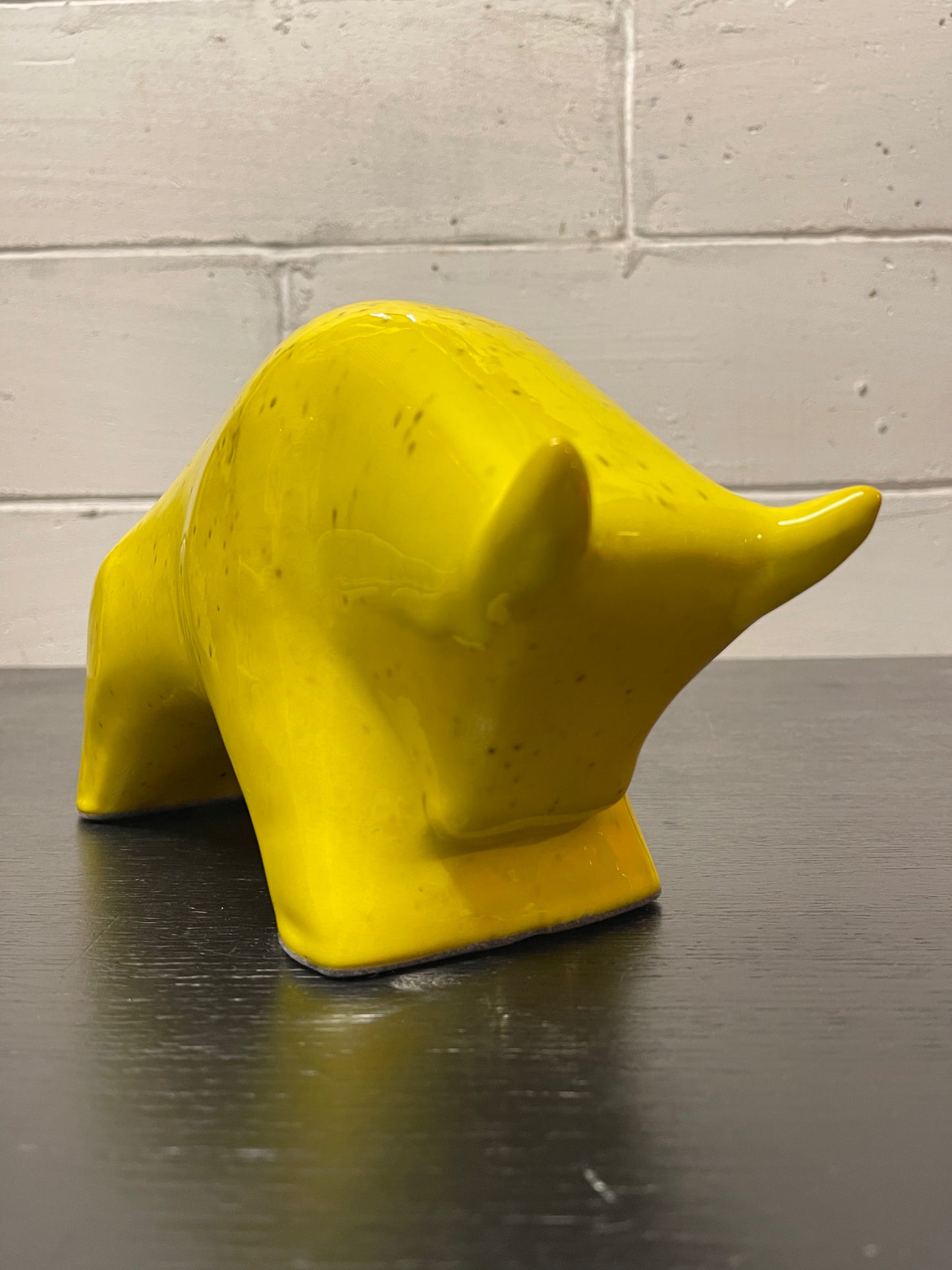Otto Keramik Ceramic Bull West German Pottery Fat Lava