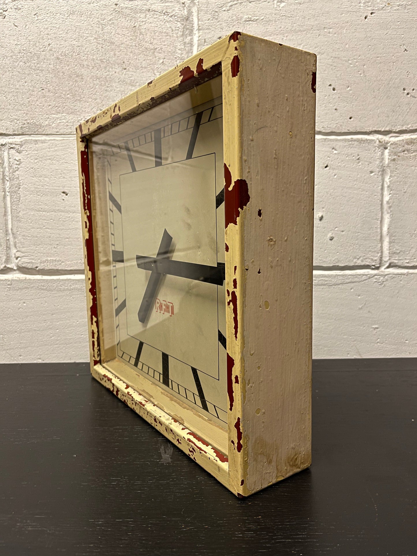 1950s Art Deco Style East German Clock Factory Clock By RFT