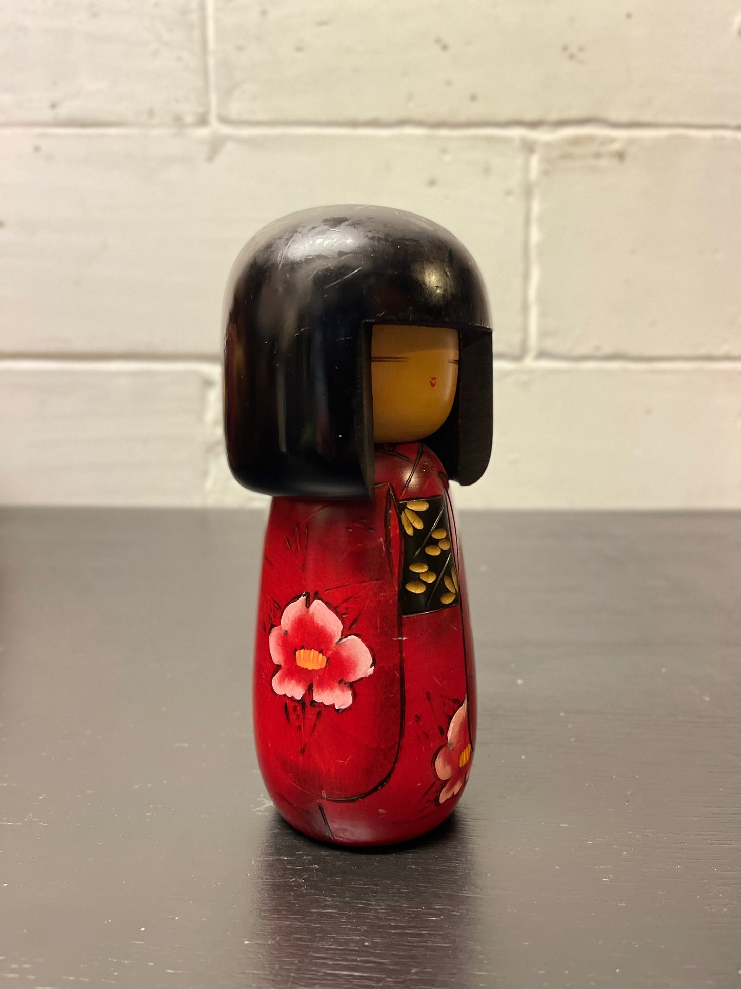 Vintage Japanese Gumma Kokeshi Doll By Masae Fujikawa