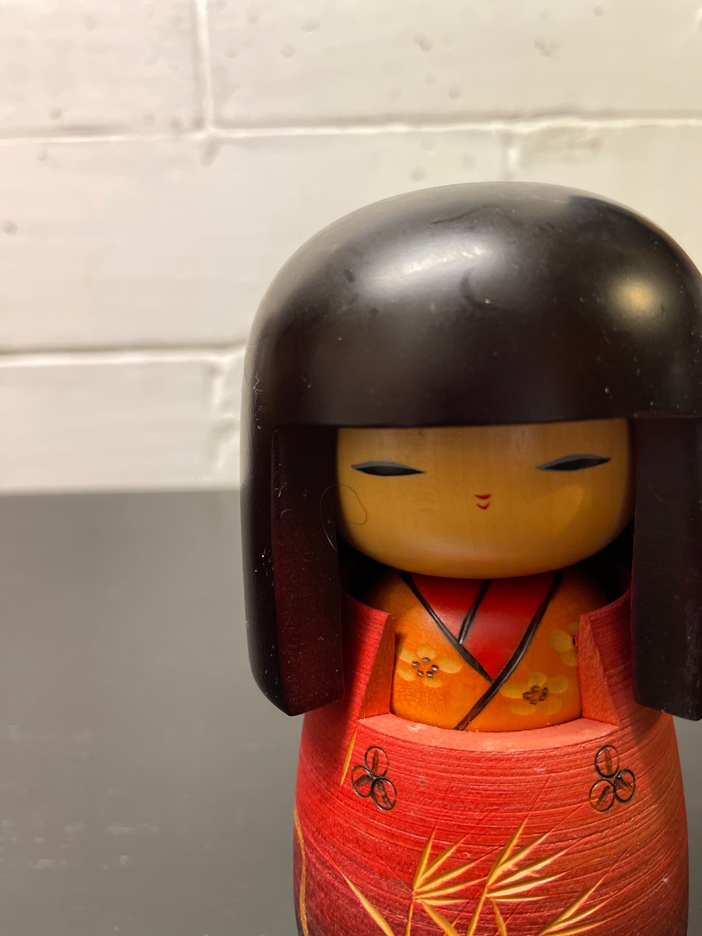 Vintage Gumma Japanese Kokeshi Doll By Masae Fujikawa