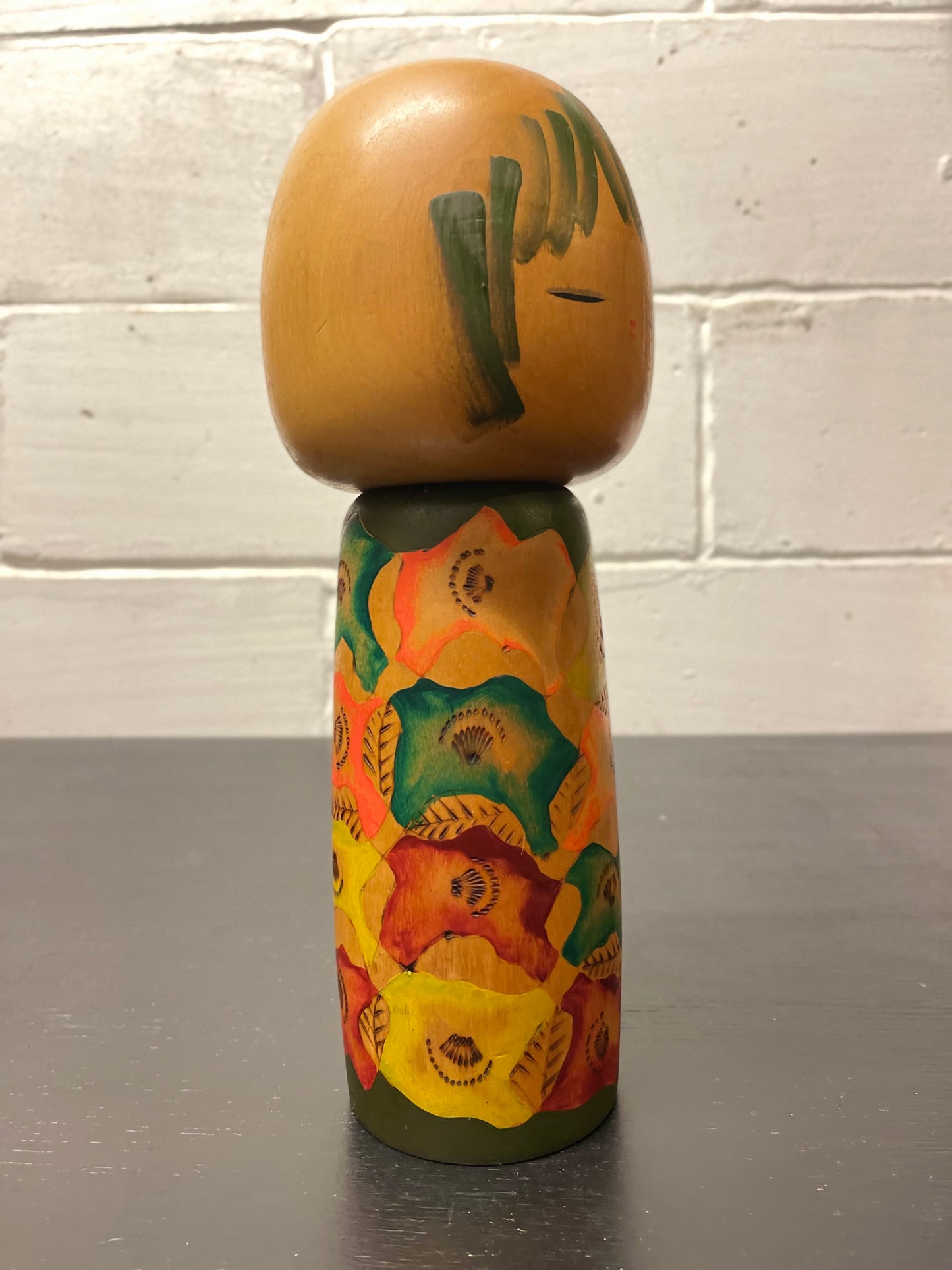 Exclusive Vintage Creative Japanese Kokeshi Doll By Issetsu Kuribayashi
