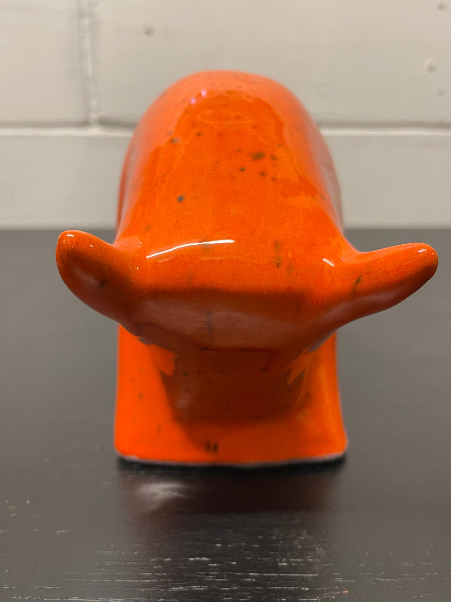Otto Keramik Ceramic Bull West German Pottery Fat Lava