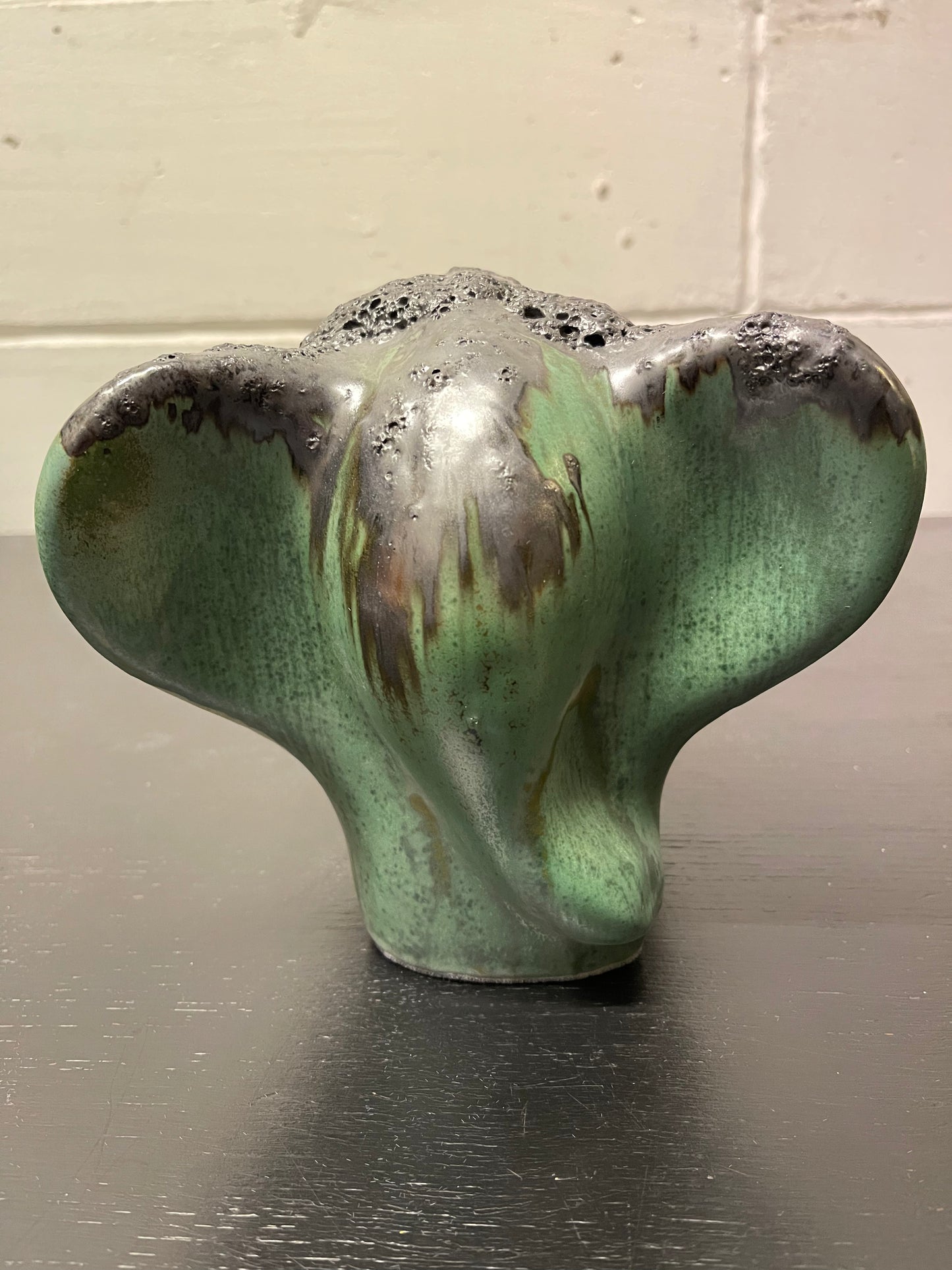 Otto Keramik Ceramic Elephant West German Pottery Fat Lava
