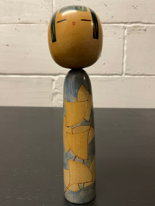 Vintage Creative Japanese Kokeshi Doll By Issetsu Kuribayashi