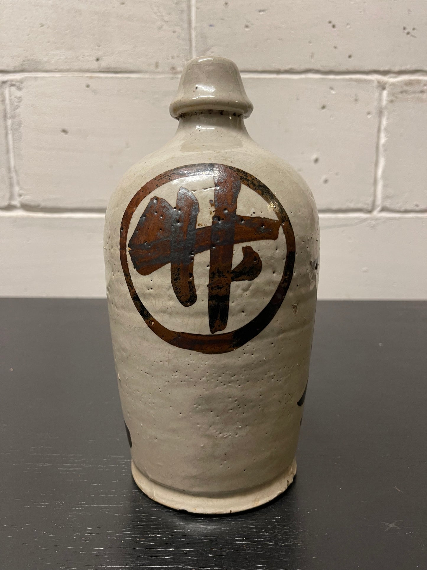 Antique Japanese Ceramic Saki Bottles