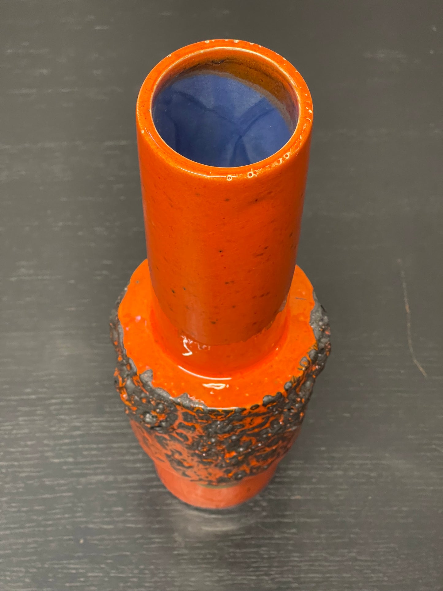 Otto Keramik Ceramic Fat Lava Vase West German Pottery