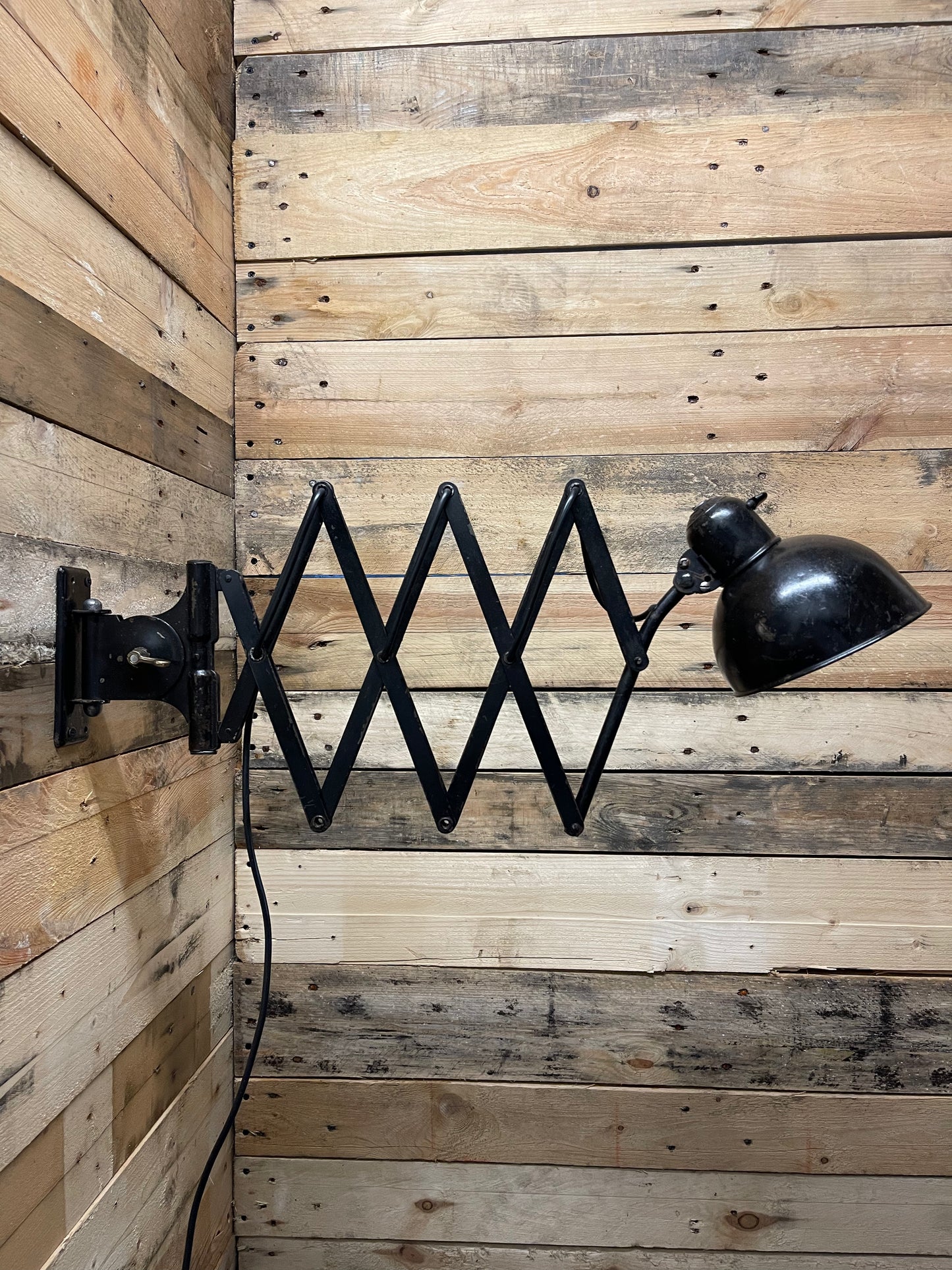 1930s Mercury Glass Wall Light By Adolf Meyer For Zeiss Ikon Germany