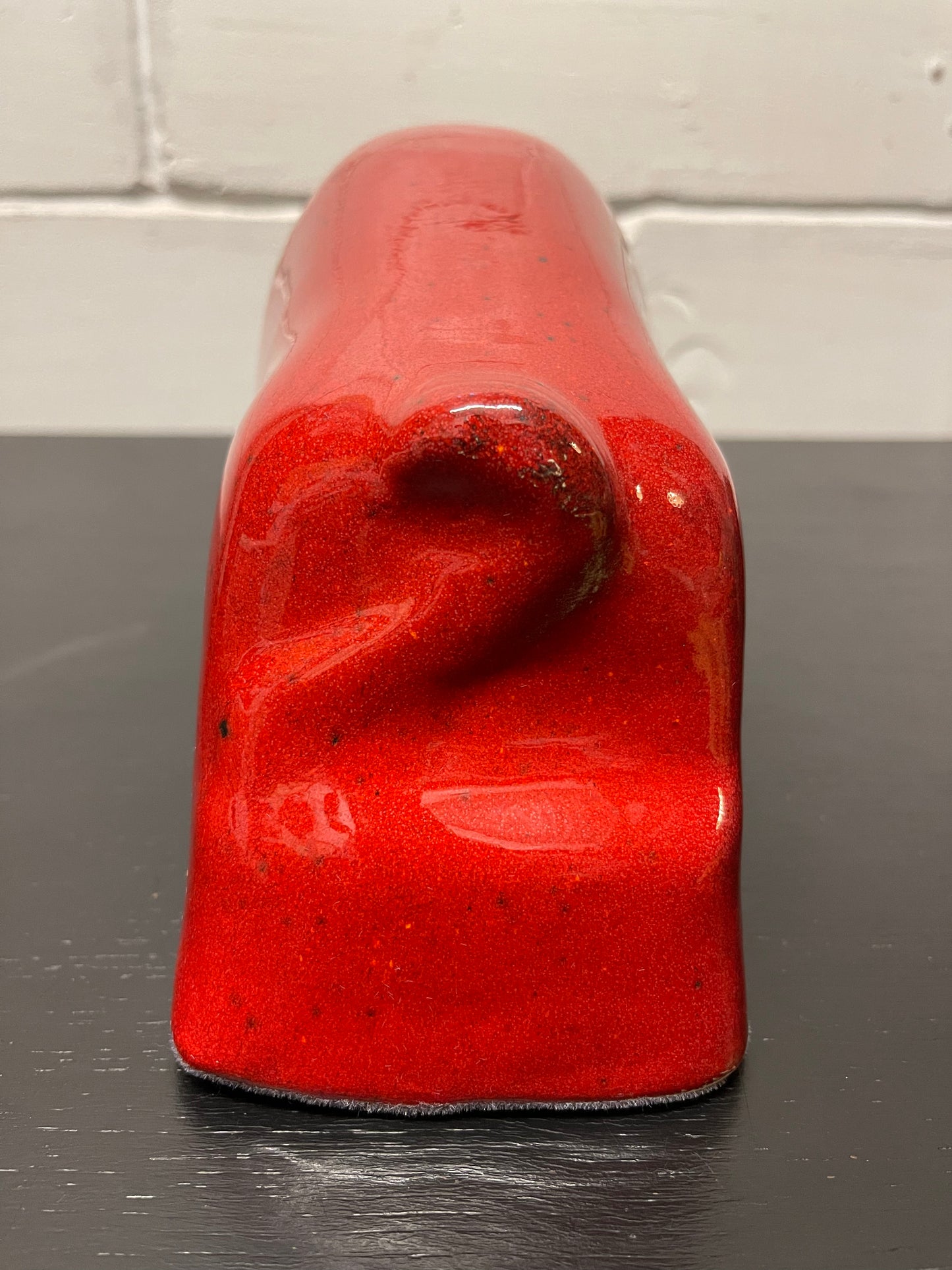 Otto Keramik Ceramic Bull West German Pottery Fat Lava