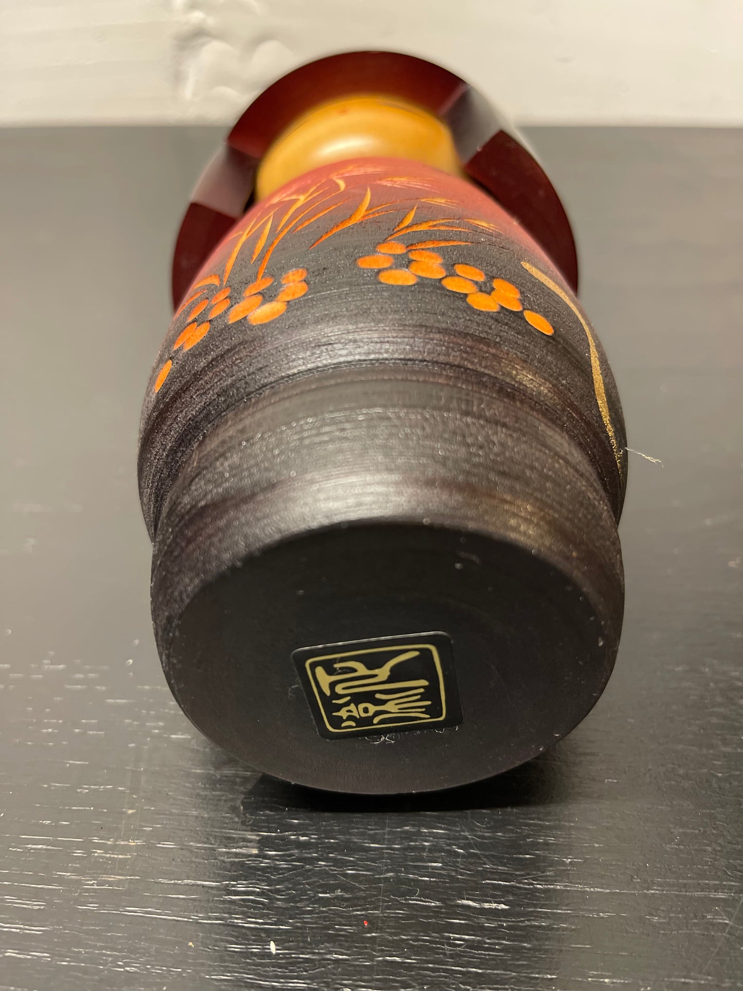 Vintage Gumma Japanese Kokeshi Doll By Masae Fujikawa