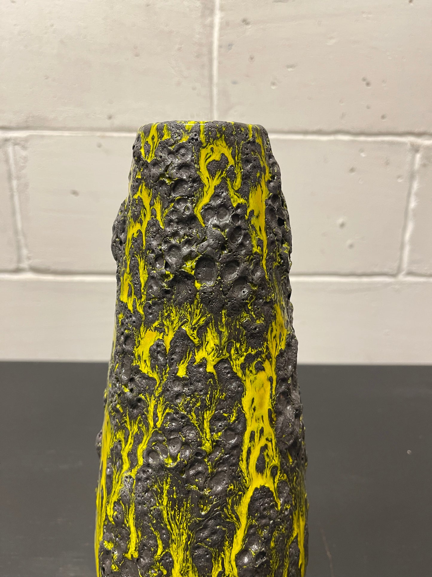 Otto Keramik Ceramic Fat Lava Vase West German Pottery