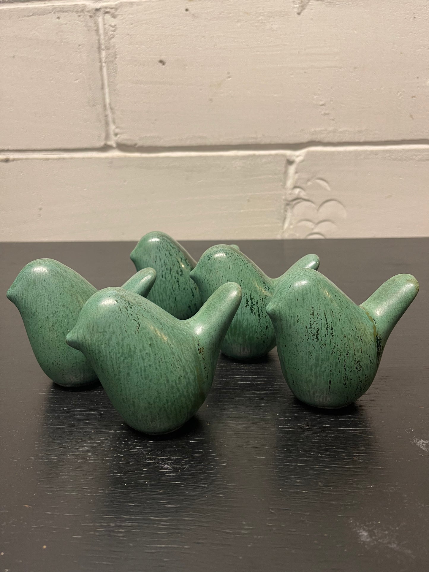 Otto Keramik Ceramic Birds West German Pottery Fat Lava