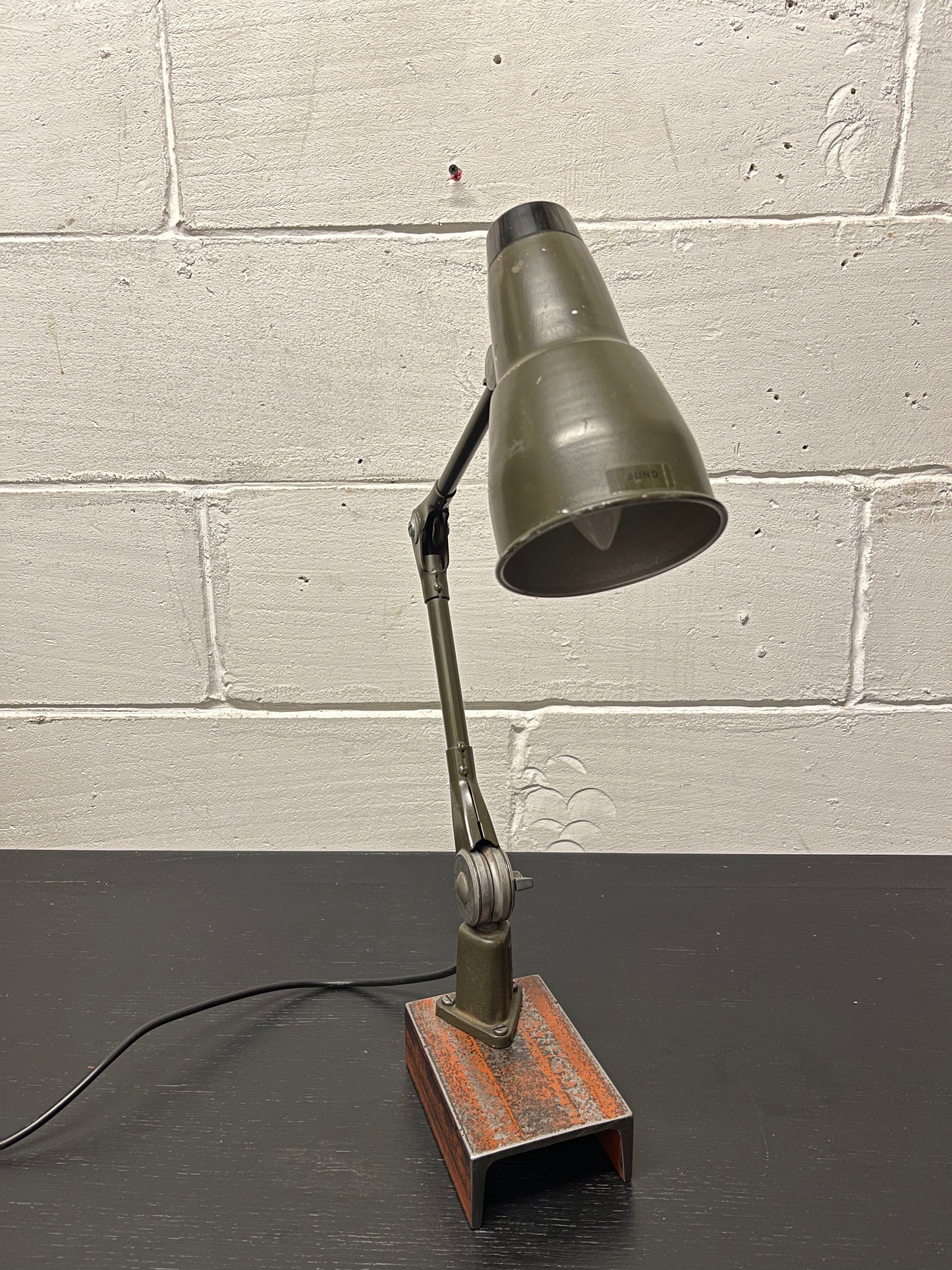 1970s Military Task Lamp By Ernst Rademacher