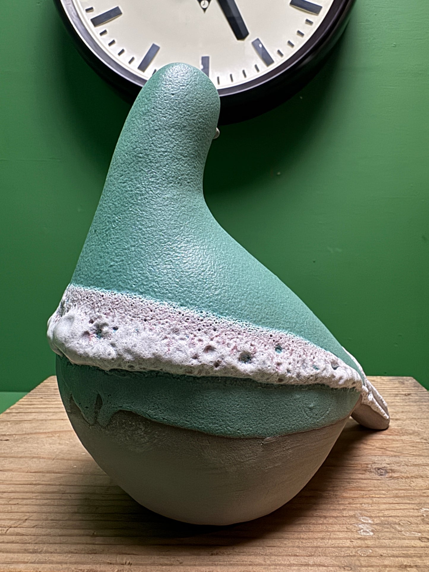 Ceramic Pigeon By Renowned Design Ceramicist Saliha Kartal