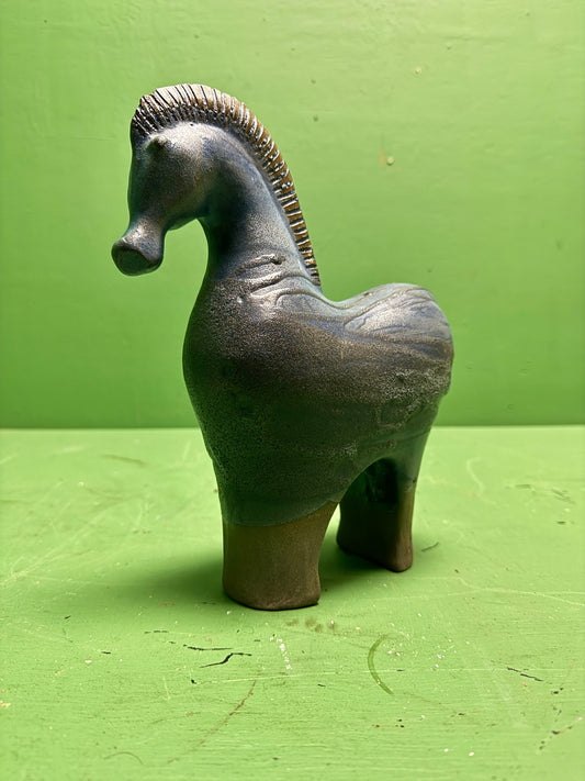 Ceramic Horses By Renowned Design Ceramicist Saliha Kartal