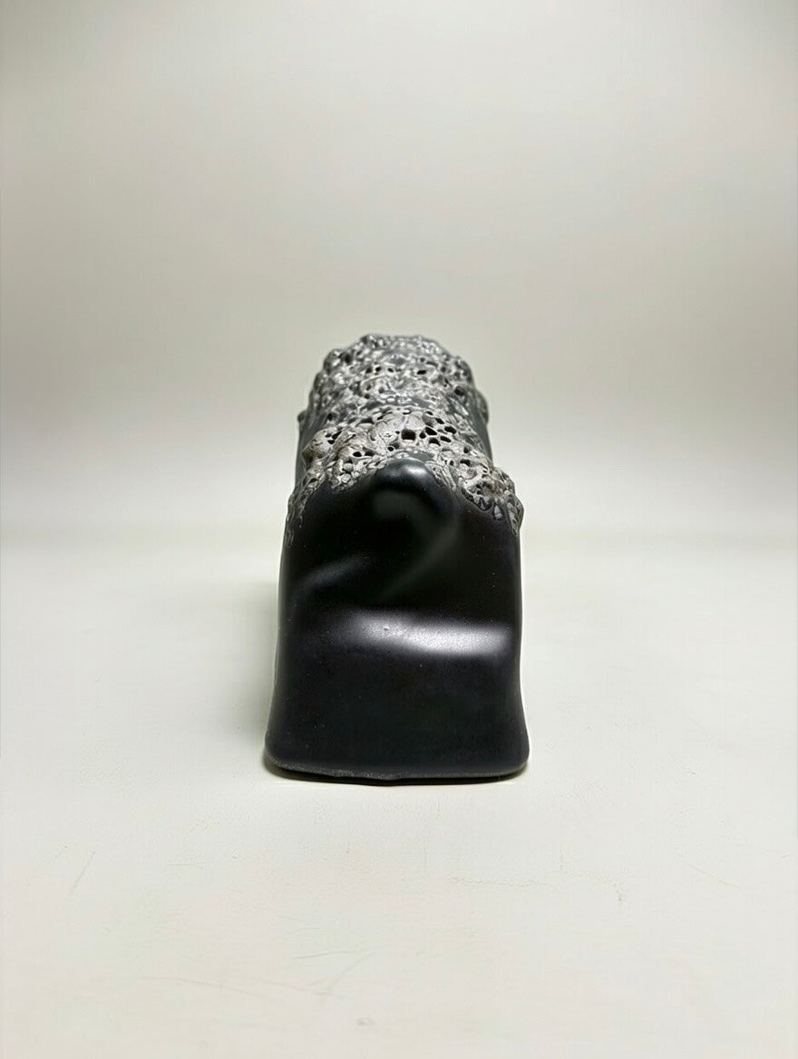 Otto Keramik Gold Edition Ceramic Bull West German Pottery Fat Lava