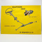1960s Datsun 1800 Dealership Poster
