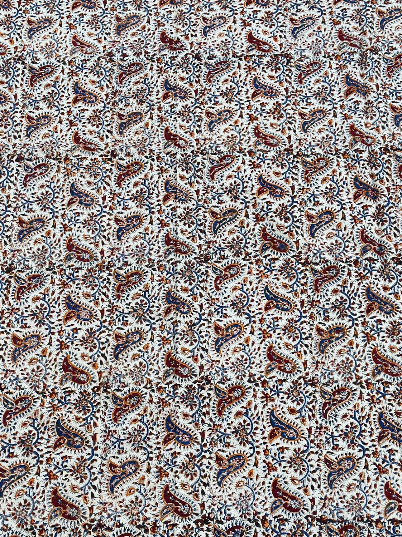 Ghalamkari Hand Block Prints Made In Iran