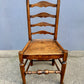 Set Of 4 Elm Side Chairs Circa Early1800s