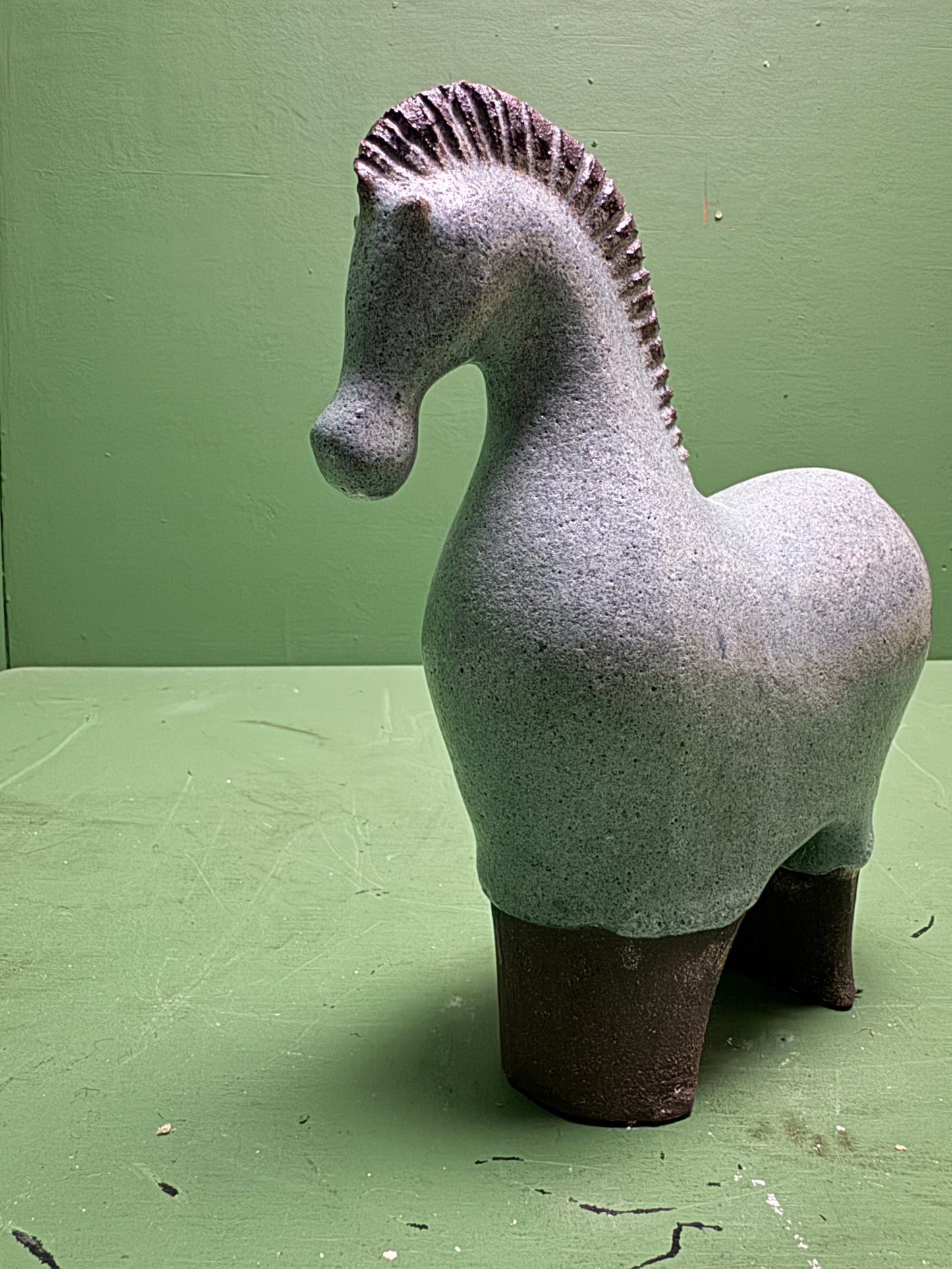 Ceramic Horses By Renowned Design Ceramicist Saliha Kartal