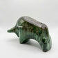 Otto Keramik Classic Ceramic Bull West German Pottery Fat Lava