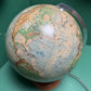 Vintage 1960s German Glass Globe Lamp By JRO Globus Munchen