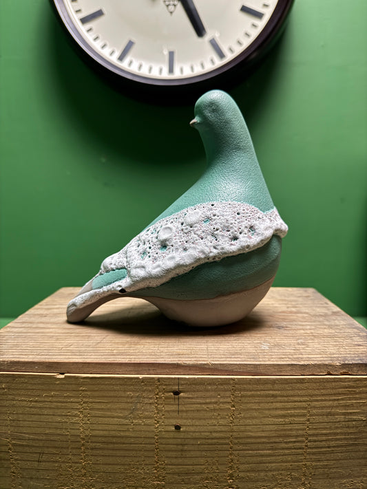 Ceramic Pigeon By Renowned Design Ceramicist Saliha Kartal
