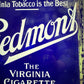 Early 1900s Double Sided Enamel Piedmont Cigarette Advertising