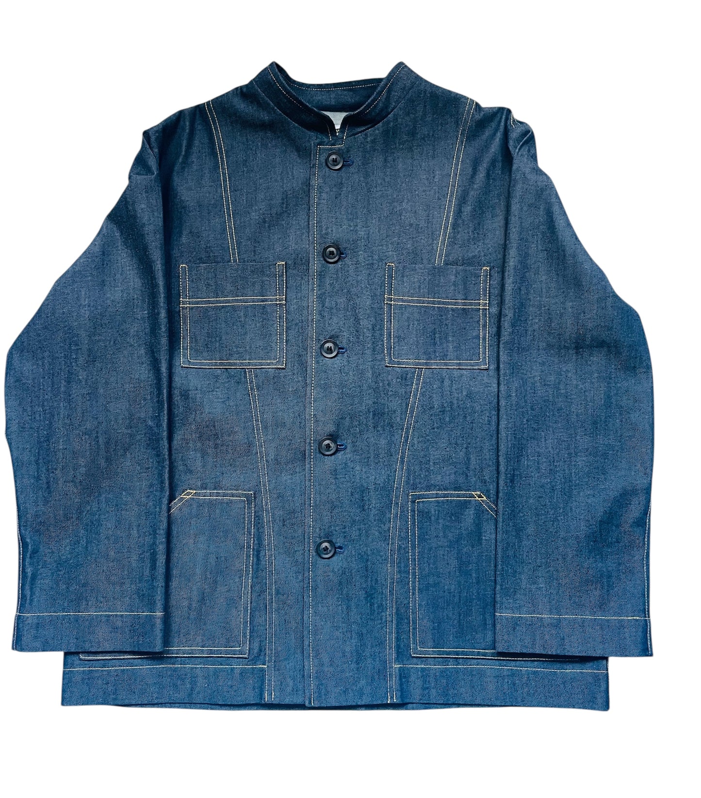 The 'Mintan' Made In London Classic Work Wear Denim Over Shirt
