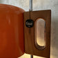 Rare Orange 1960s Fase Sauce Table Lamp By Tomas Diaz Magro Spain