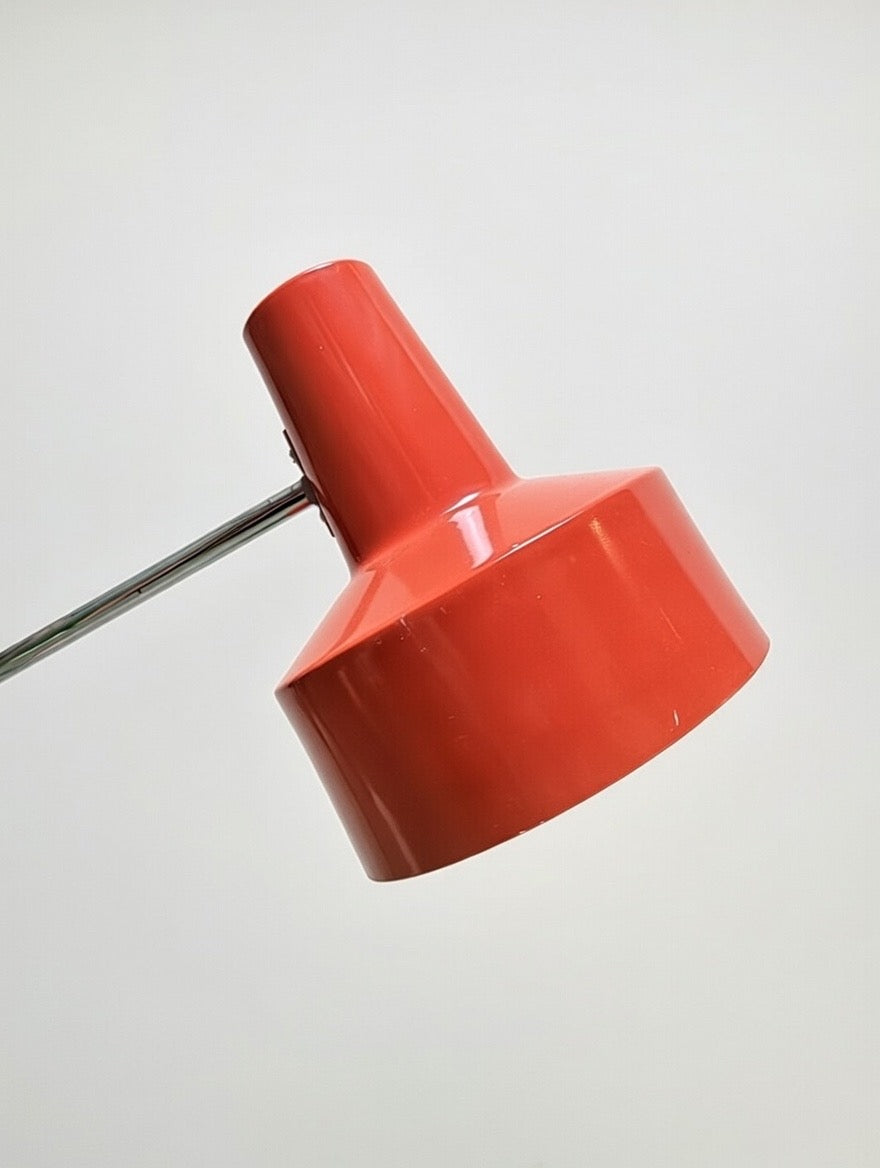 1970s German Retro Orange Table Lamp