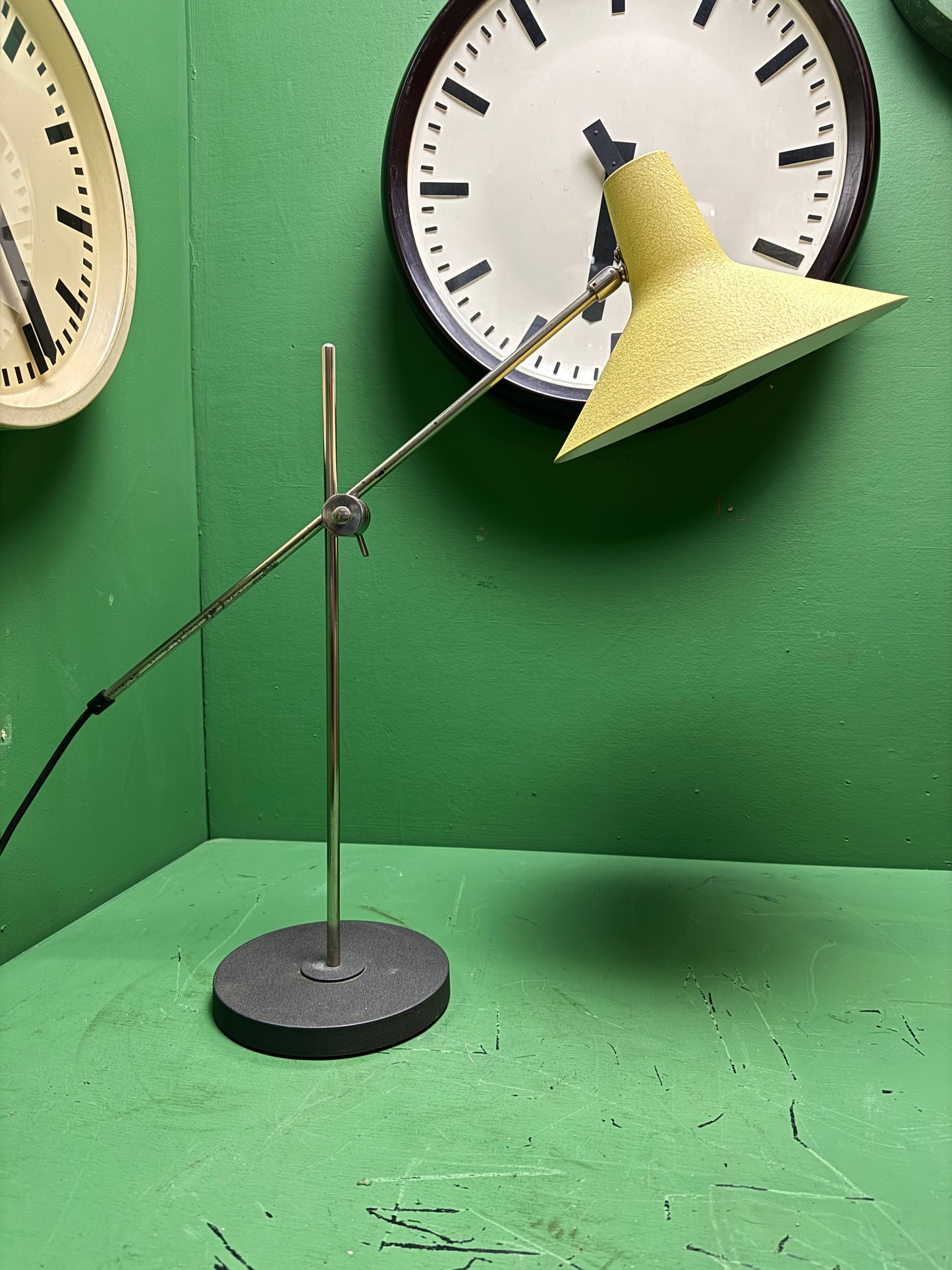 Large 1960s Table Lamp By Erich Lang For SIS Leuchten Germany