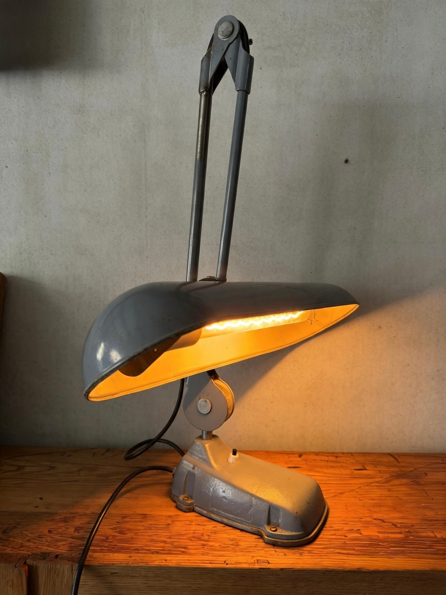 Large 1960s Task Lamp By Ernst Rademacher For Rademacher GmbH