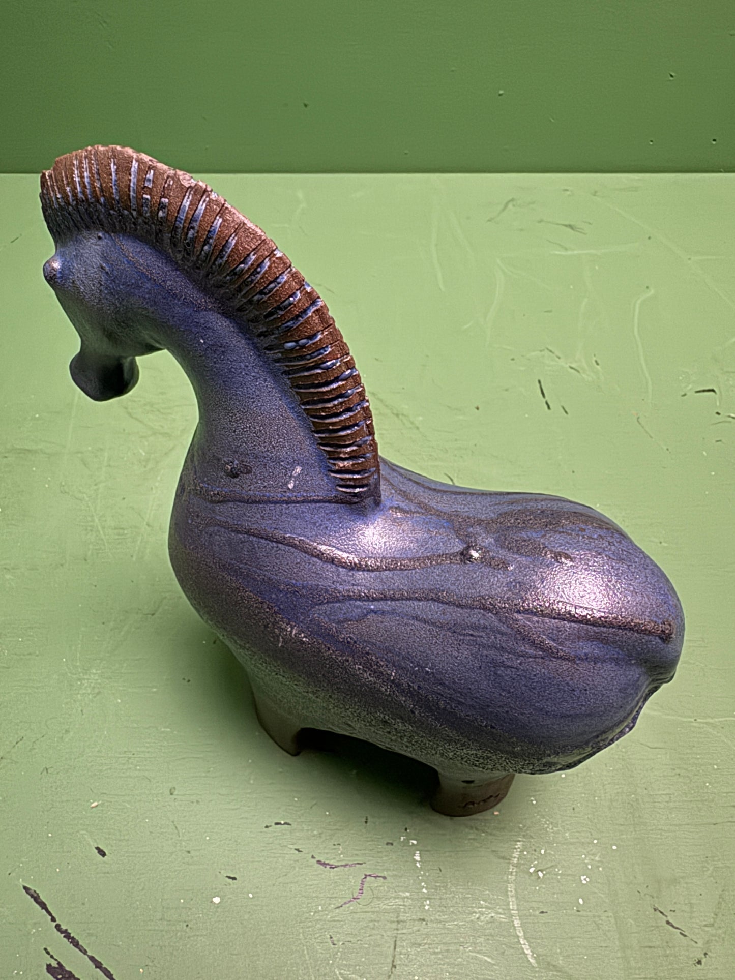 Ceramic Horses By Renowned Design Ceramicist Saliha Kartal